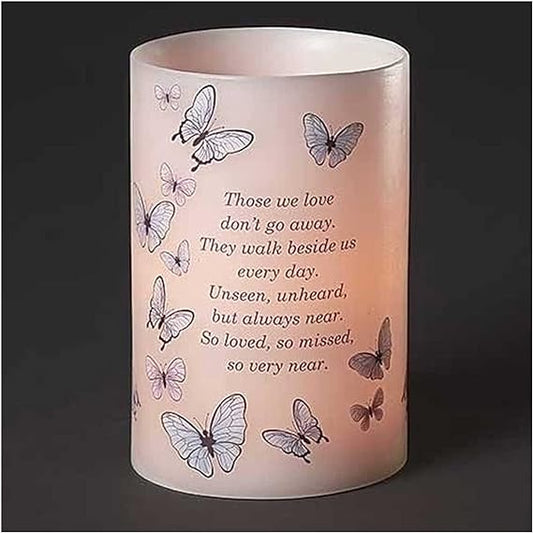 MEMORIAL CANDLE BUTTERFLY