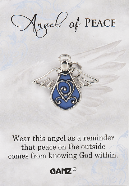 ANGEL OF PEACE PIN