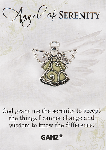 ANGEL OF SERENITY PIN