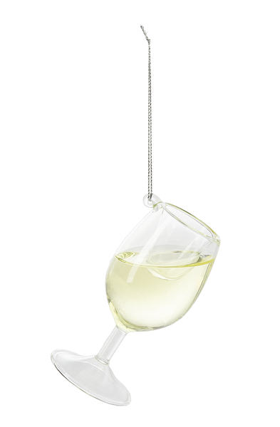 CHEERDONNAY WINE GLASS ORNAMENTS