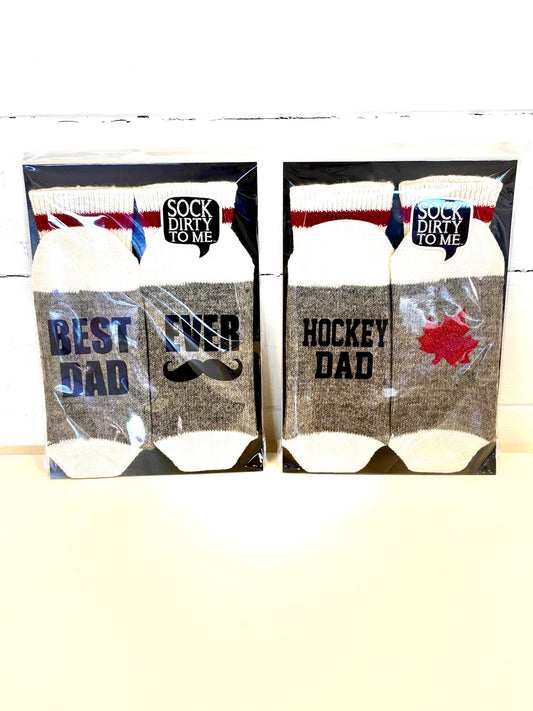 HOCKEY DAD SOCKS