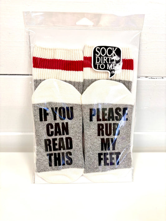 RUB MY FEET SOCKS