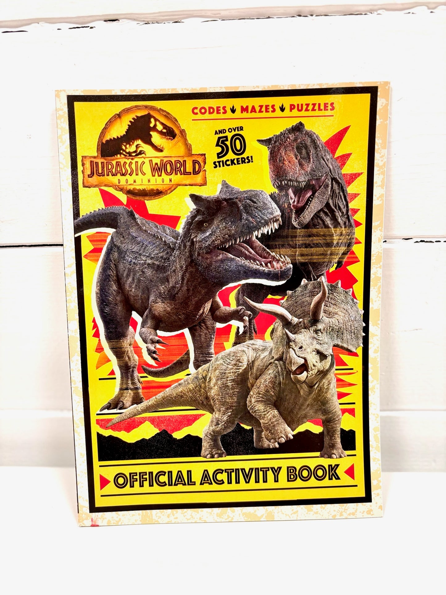 Jurassic World Dominion Activity Book