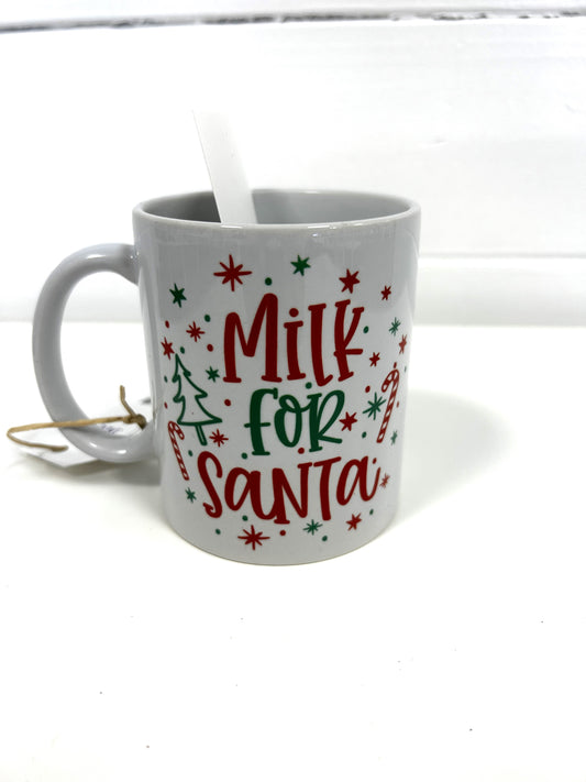 MILK FOR SANTA MUG