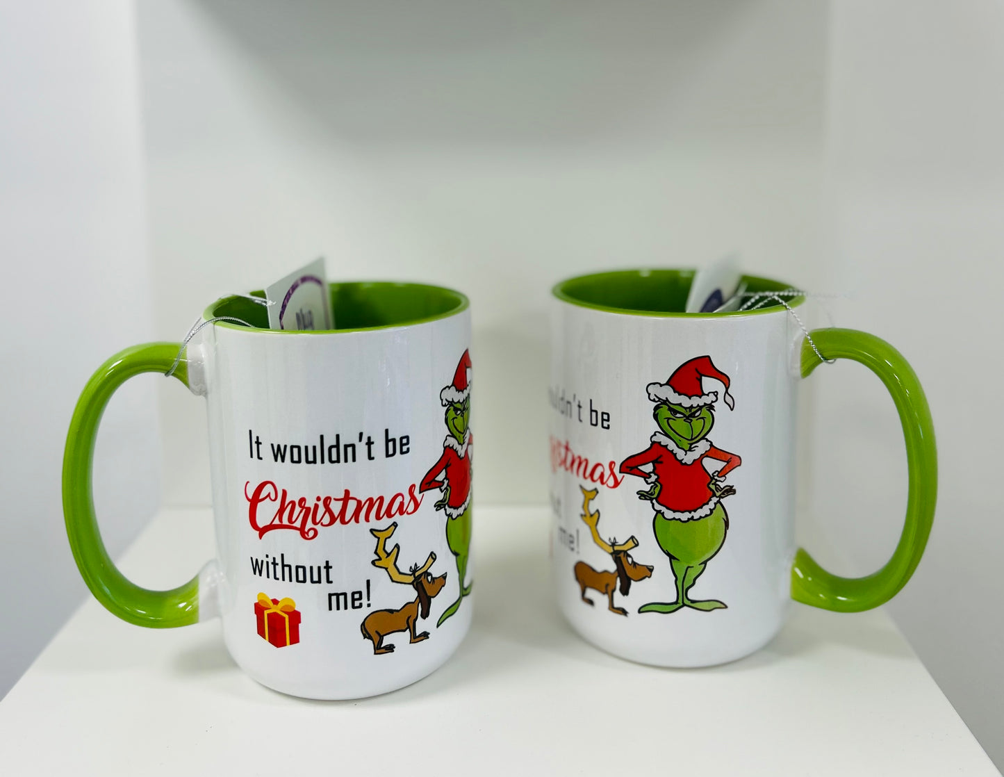 GRINCH-WITHOUT ME - 15 OZ MUG