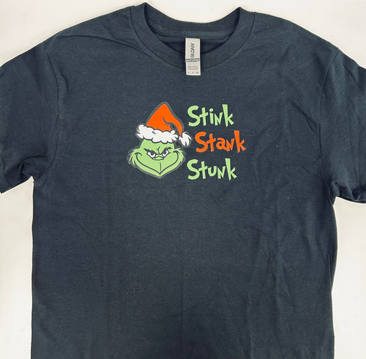 GRINCH STINK STANK STUNK T-SHIRT