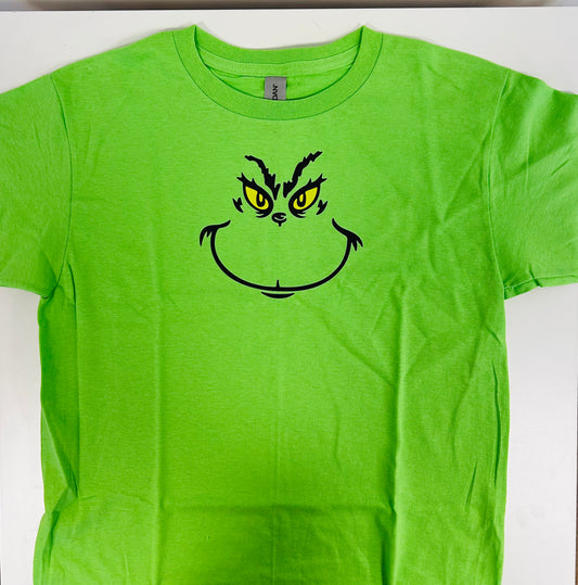 KIDS GREEN GRINCH TSHIRT