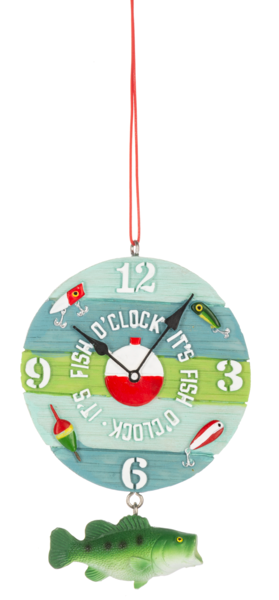 FISH O'CLOCK ORNAMENT