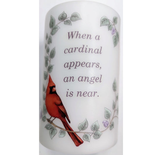 MEMORIAL CANDLE CARDINAL