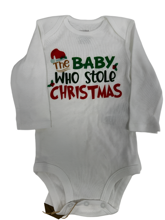 BABY WHO STOLE CHRISTMAS ONSIE