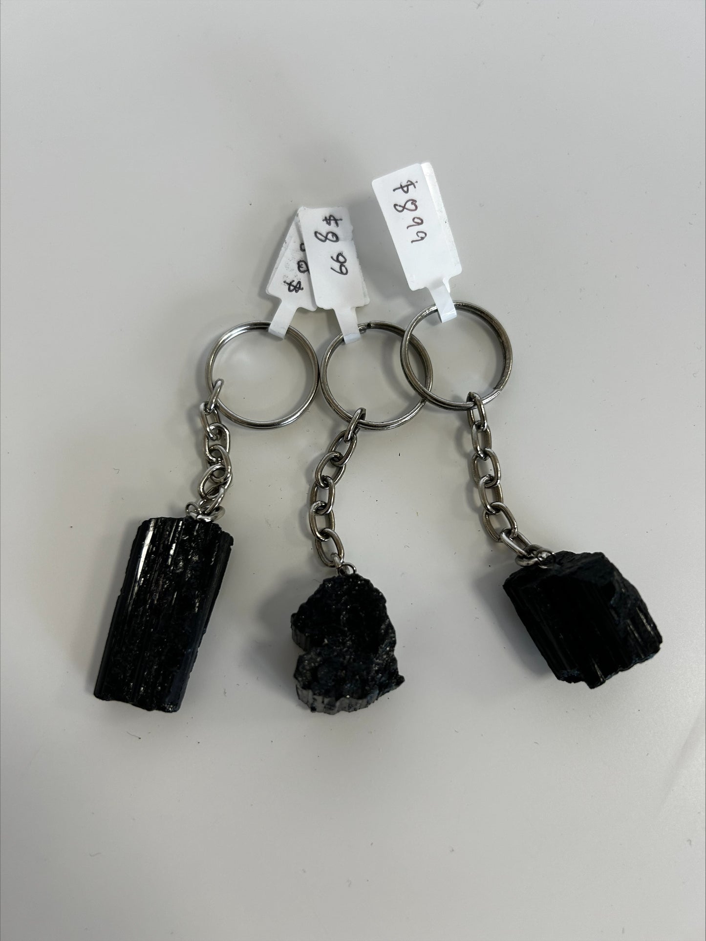 BLACK TOURMALINE KEYCHAIN